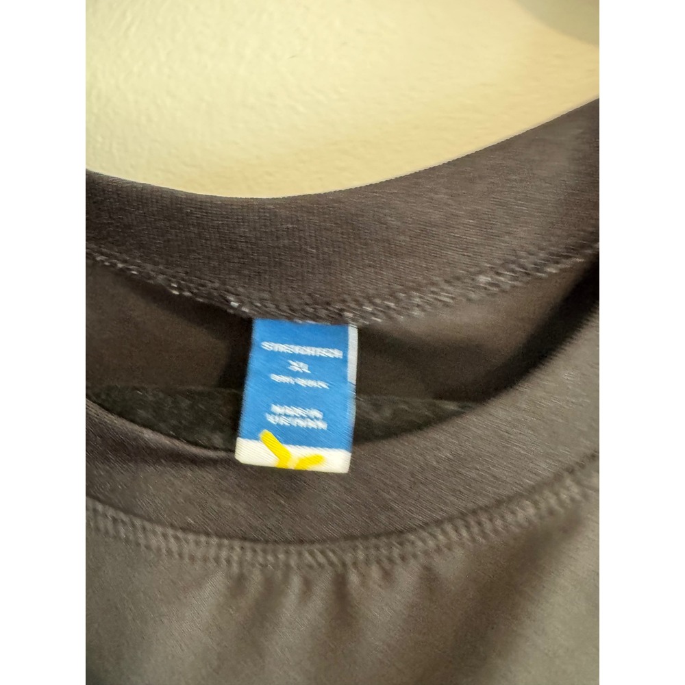 Old Navy StretchTech Boxy T-Shirt Womens XL Black Moisture‎ Wicking Top - Picture 7 of 8